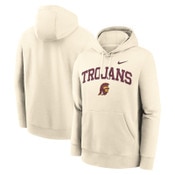 USC Trojans Men's Nike Cream Club Fleece Pullover Hoodie